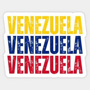 Venezuela flag, venezuelan flag Sticker